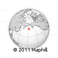Outline Map of the Area around 53° 40' 8" N, 176° 43' 29" W, rectangular outline