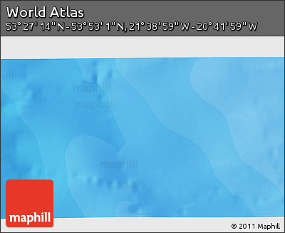Political 3D Map of the Area around 53° 40' 8" N, 21° 10' 29" W