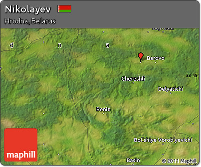 Satellite Map of Nikolayev