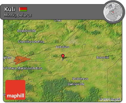 Satellite 3D Map of Kuli