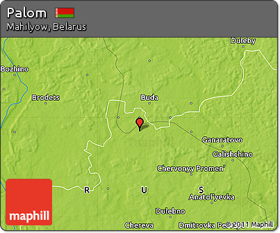 Physical Map of Palom
