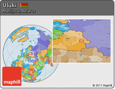 Political Location Map of Uluki