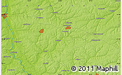 Physical Map of Skuratovo