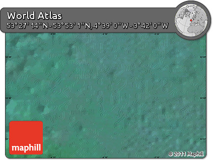 Satellite Map of the Area around 53° 40' 8" N, 4° 10' 30" W