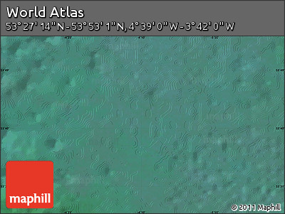 Satellite Map of the Area around 53° 40' 8" N, 4° 10' 30" W