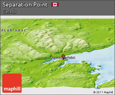 Physical Panoramic Map of Separation Point
