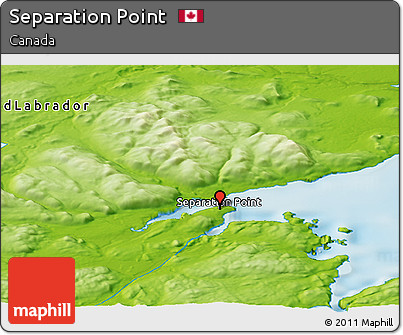 Physical Panoramic Map of Separation Point