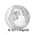 Outline Map of the Area around 53° 40' 8" N, 60° 16' 29" W, rectangular outline