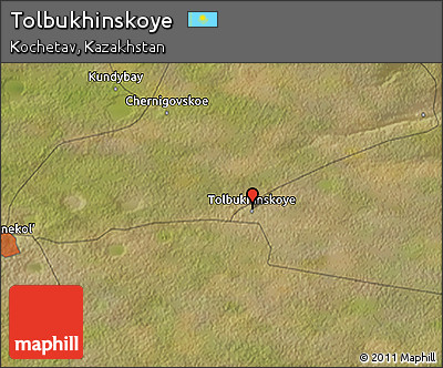 Satellite 3D Map of Tolbukhinskoye
