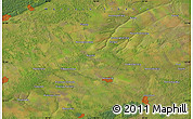 Satellite Map of the area around 53° 40' 8" N, 80° 49' 29" E