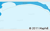 Political 3D Map of the area around 53° 40' 8" N, 98° 31' 30" W