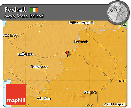 Political Map of Foxhall