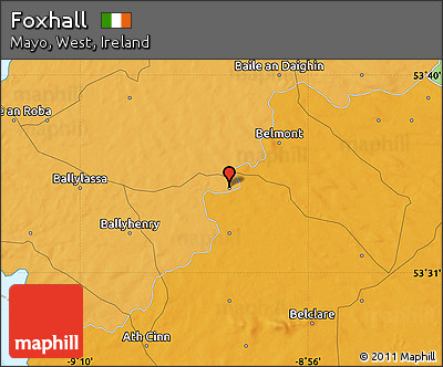 Political Map of Foxhall