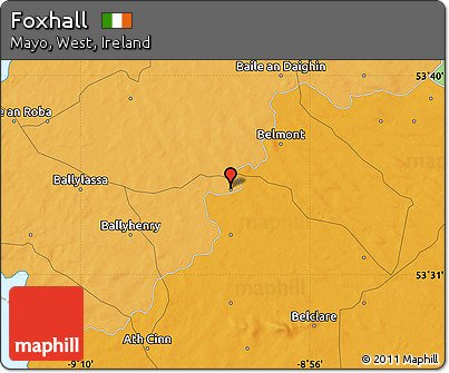 Political Map of Foxhall