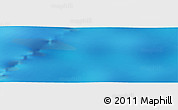Physical Panoramic Map of the area around 53° 1' 29" S, 123° 19' 29" E