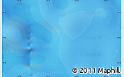 Political Map of the area around 53° 1' 29" S, 137° 46' 30" E