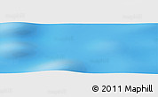 Shaded Relief Panoramic Map of the area around 53° 1' 29" S, 143° 43' 29" E