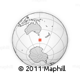 Outline Map of the Area around 53° 1' 29" S, 150° 31' 30" E, rectangular outline