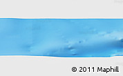 Physical Panoramic Map of the area around 53° 1' 29" S, 3° 28' 30" E
