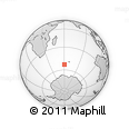 Where is the area around 53° 1' 29" S, 60° 25' 29" E located? Outline Map of the Area around 53° 1' 29" S, 60° 25' 29" E, rectangular outline