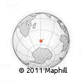 Where is the area around 53° 1' 29" S, 61° 16' 29" E located? Outline Map of the Area around 53° 1' 29" S, 61° 16' 29" E, rectangular outline
