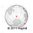 Where is the area around 53° 1' 29" S, 62° 7' 30" E located? Outline Map of the Area around 53° 1' 29" S, 62° 7' 30" E, rectangular outline
