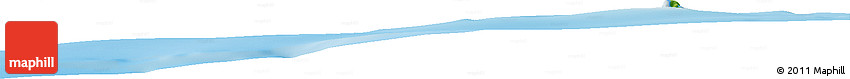 Physical Horizon Map of the Area around 53° 1' 29" S, 72° 19' 29" E