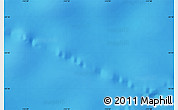 Physical Map of the area around 53° 24' 42" S, 112° 7' 30" W