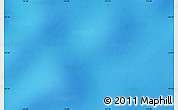 Shaded Relief Map of the area around 53° 24' 42" S, 113° 7' 30" E