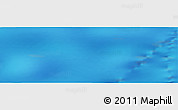 Shaded Relief Panoramic Map of the area around 53° 24' 42" S, 127° 34' 30" E