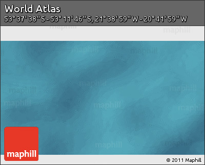 Satellite 3D Map of the Area around 53° 24' 42" S, 21° 10' 29" W