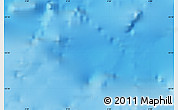 Shaded Relief Map of the area around 53° 24' 42" S, 4° 19' 30" E
