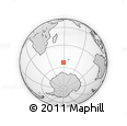 Where is the area around 53° 24' 42" S, 58° 43' 30" E located? Outline Map of the Area around 53° 24' 42" S, 58° 43' 30" E, rectangular outline