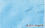 Physical Map of the area around 53° 24' 42" S, 72° 19' 29" E