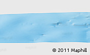Physical Panoramic Map of the area around 53° 24' 42" S, 72° 19' 29" E