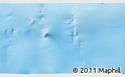Physical 3D Map of the area around 53° 24' 42" S, 73° 10' 30" E