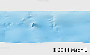 Physical Panoramic Map of the area around 53° 24' 42" S, 73° 10' 30" E