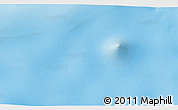 Physical 3D Map of the area around 53° 24' 42" S, 74° 1' 30" E