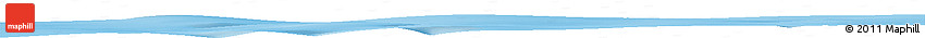 Physical Horizon Map of the Area around 53° 24' 42" S, 74° 52' 30" E
