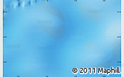 Physical Map of the area around 53° 24' 42" S, 7° 43' 29" E
