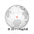 Outline Map of the Area around 53° 24' 42" S, 81° 40' 30" E, rectangular outline