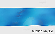 Shaded Relief Panoramic Map of the area around 53° 24' 42" S, 82° 22' 30" W