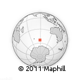 Where is the area around 53° 24' 42" S, 88° 28' 29" E located? Outline Map of the Area around 53° 24' 42" S, 88° 28' 29" E, rectangular outline