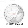 Outline Map of the Area around 53° 47' 48" S, 103° 37' 30" W, rectangular outline