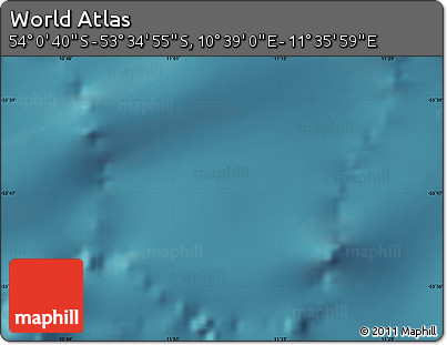 Satellite Map of the Area around 53° 47' 48" S, 11° 7' 30" E