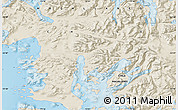 Shaded Relief Map of the area around 53° 47' 48" S, 73° 1' 30" W