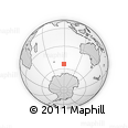 Where is the area around 53° 47' 48" S, 89° 19' 29" E located? Outline Map of the Area around 53° 47' 48" S, 89° 19' 29" E, rectangular outline
