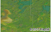 Satellite Map of the area around 54° 3' 9" N, 101° 55' 30" W
