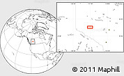 Blank Location Map of the area around 54° 3' 9" N, 117° 13' 29" W