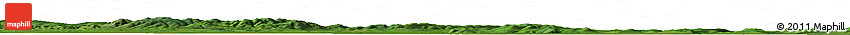 Satellite Horizon Map of the Area around 54° 3' 9" N, 132° 40' 30" E